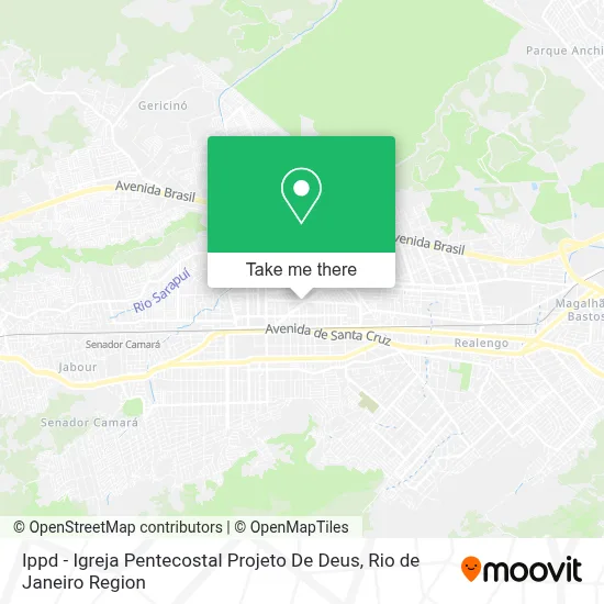 Ippd - Igreja Pentecostal Projeto De Deus map