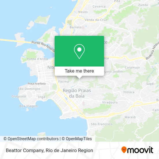 Beattor Company map
