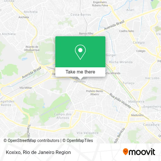 Koxixo map