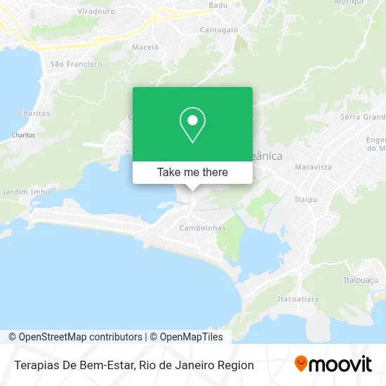 Terapias De Bem-Estar map