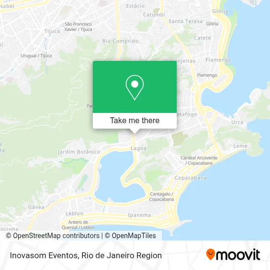 Inovasom Eventos map