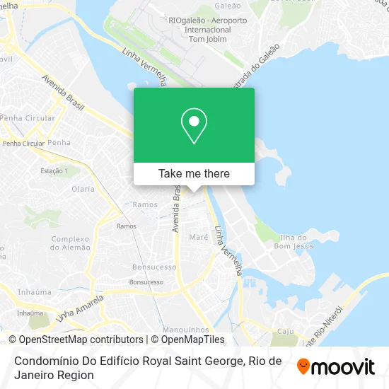 Condomínio Do Edifício Royal Saint George map