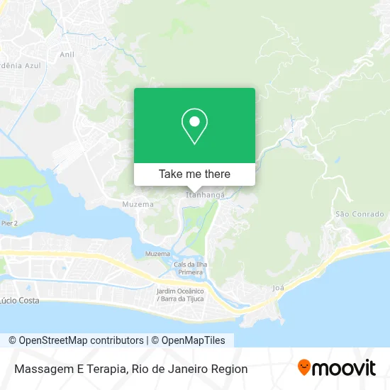 Massagem E Terapia map