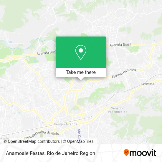 Anamoale Festas map
