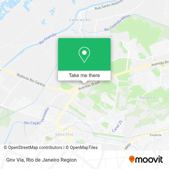Gnv Via map