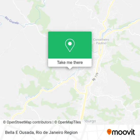 Bella E Ousada map