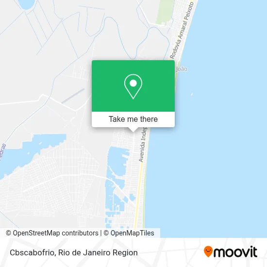 Cbscabofrio map