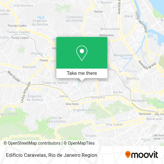 Edifício Caravelas map