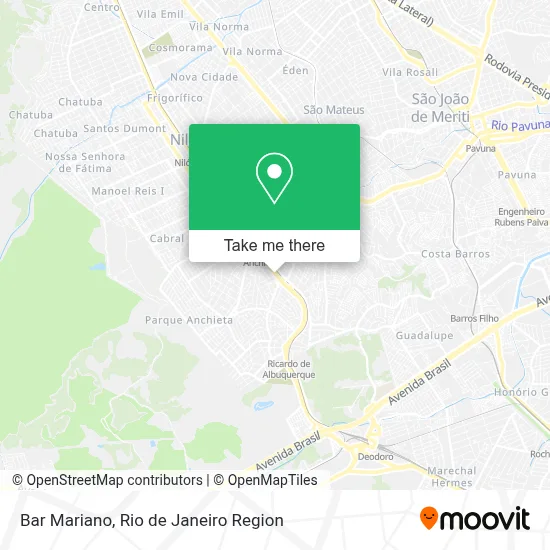 Bar Mariano map