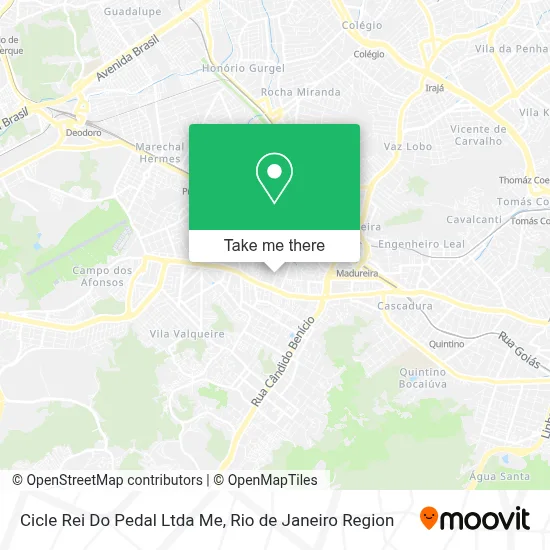 Cicle Rei Do Pedal Ltda Me map