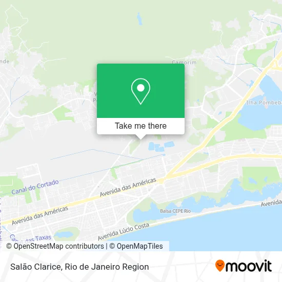 Salão Clarice map