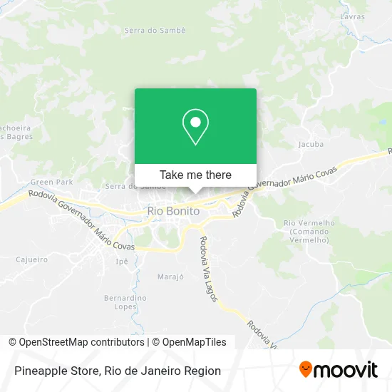 Pineapple Store map