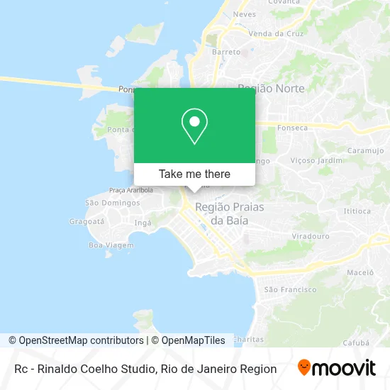 Rc - Rinaldo Coelho Studio map