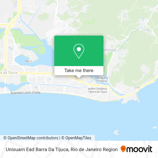 Unisuam Ead Barra Da Tijuca map