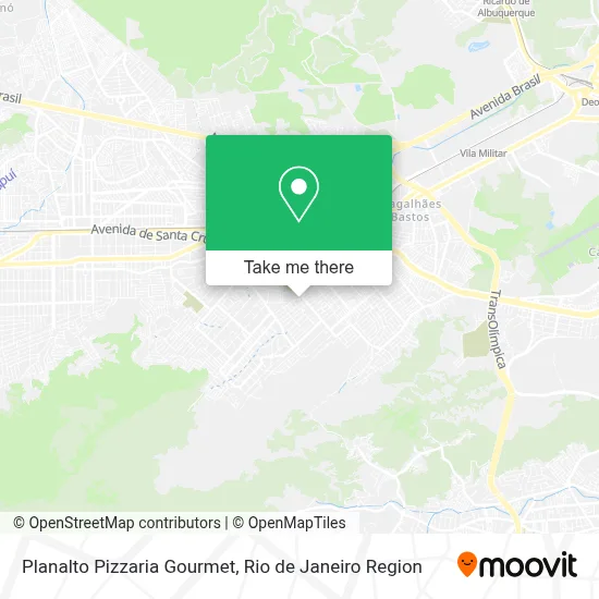 Planalto Pizzaria Gourmet map