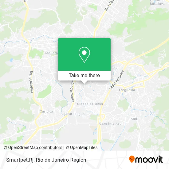 Smartpet.Rj map