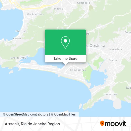 Artsanit map