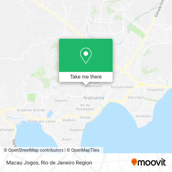 Macau Jogos map