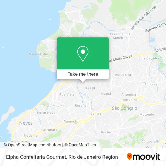 Elpha Confeitaria Gourmet map