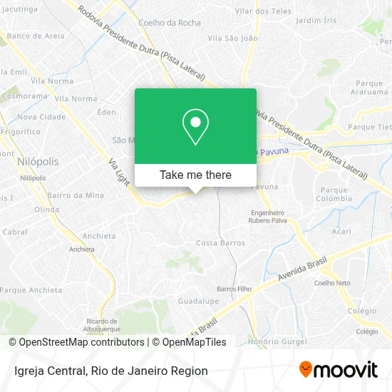 Igreja Central map
