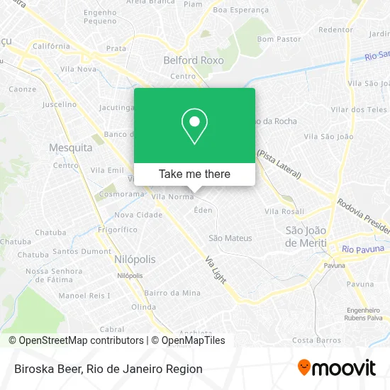Biroska Beer map