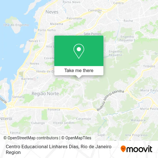 Centro Educacional Linhares Dias map