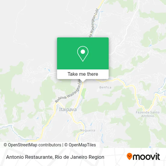 Antonio Restaurante map