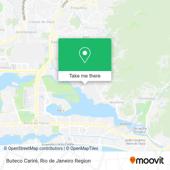 Buteco Cariré map