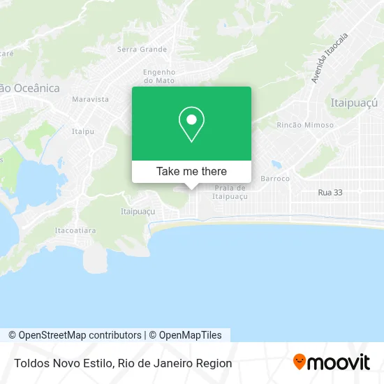 Toldos Novo Estilo map