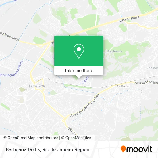 Barbearia Do Lk map