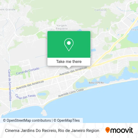 Cinema Jardins Do Recreio map