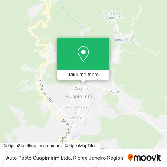 Auto Posto Guapimirim Ltda map