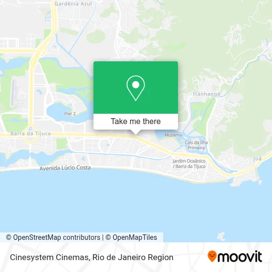 Cinesystem Cinemas map