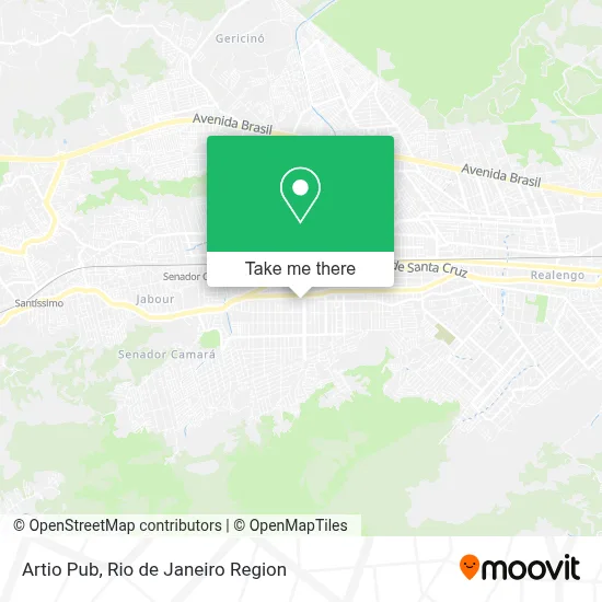 Artio Pub map