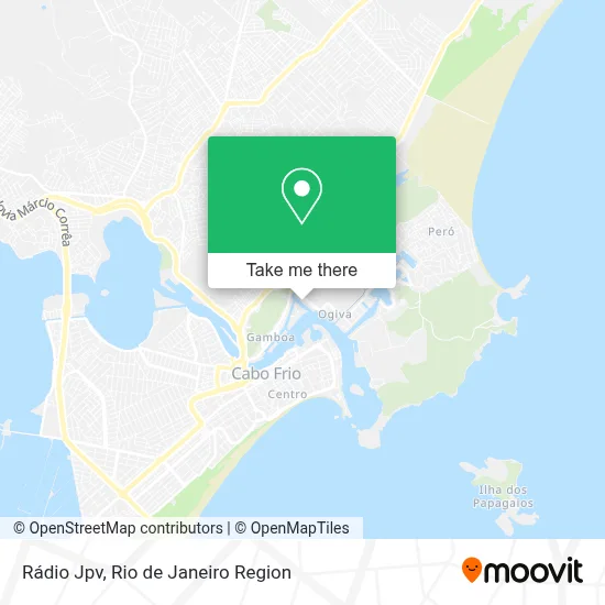 Rádio Jpv map