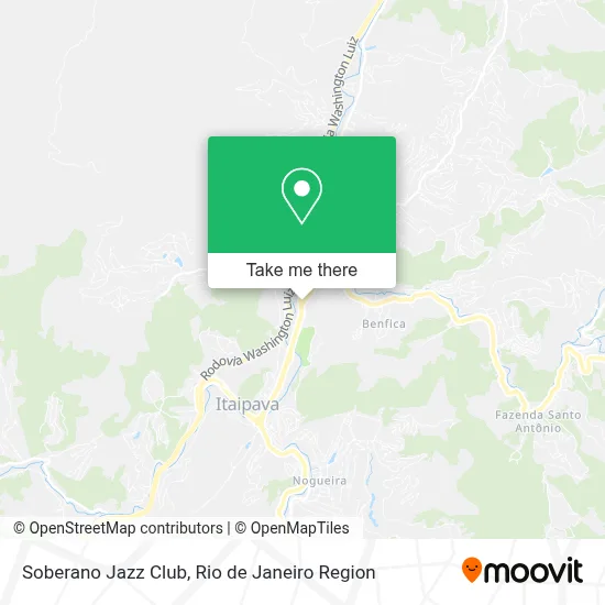 Soberano Jazz Club map