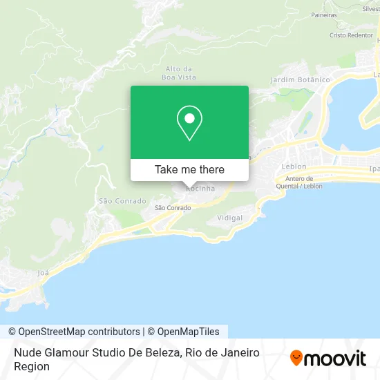 Nude Glamour Studio De Beleza map