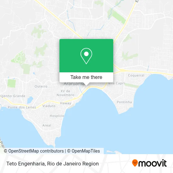 Teto Engenharia map