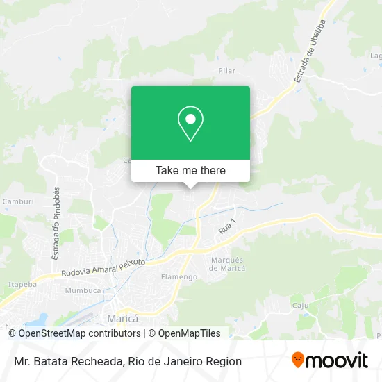 Mr. Batata Recheada map