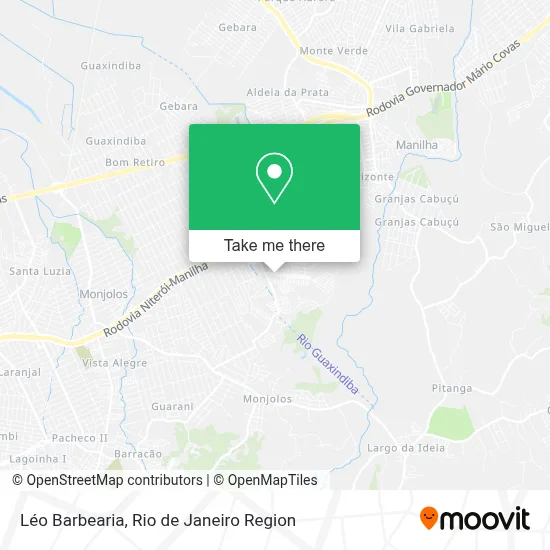 Léo Barbearia map