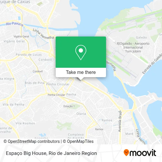 Espaço Big House map