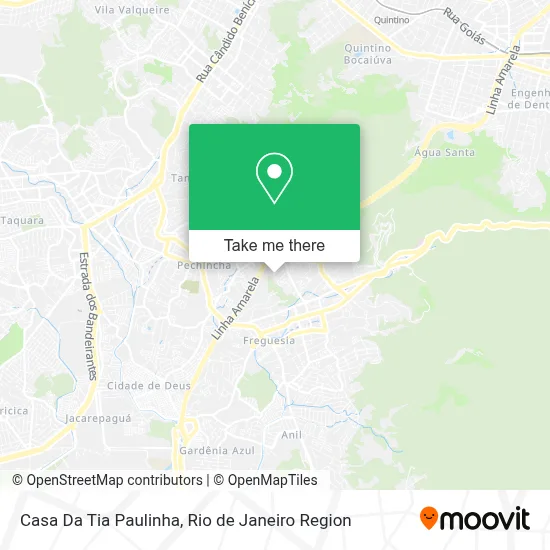 Casa Da Tia Paulinha map