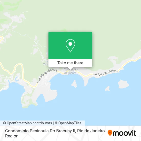 Condominio Peninsula Do Bracuhy II map
