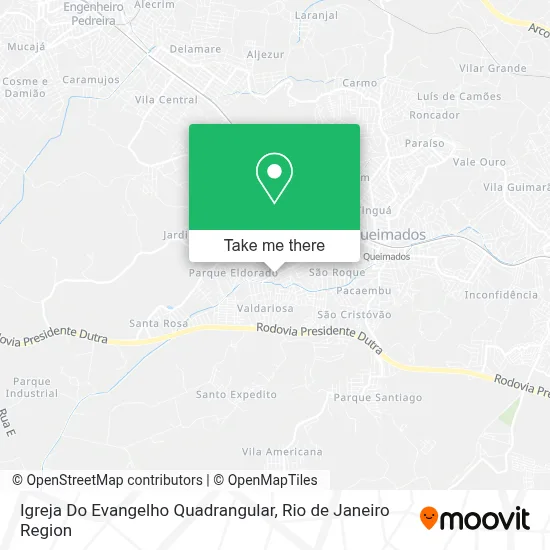Igreja Do Evangelho Quadrangular map