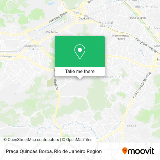 Praça Quincas Borba map