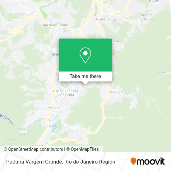 Padaria Vargem Grande map