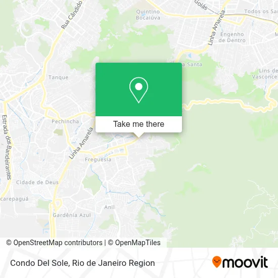 Condo Del Sole map