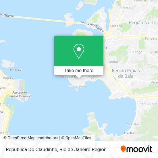 República Do Claudinho map