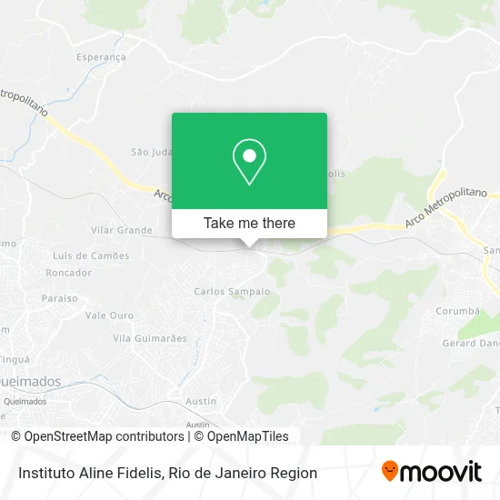 Instituto Aline Fidelis map