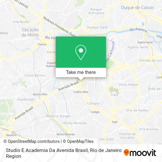 Studio E Academia Da Avenida Brasil map